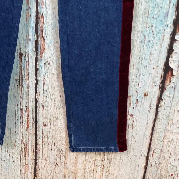 CHARTER CLUB NWT Velvet Trim PullOn Jeans - Picture 12 of 15